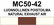 MC50-42 Luonnollinen poistoilma | Natural exhaust air