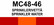 MC48‑46 Sprinklerivettä | Sprinkler water