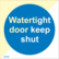 watertight door keep shut - in store