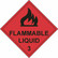 Flammable liquid from stock