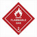 Hazard labelling symbol – Class 2 – Flammable gas – White