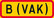 H15 Prohibition on the transport of group B dangerous goods, H150015