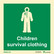 Children survival clothing, 050223-CH