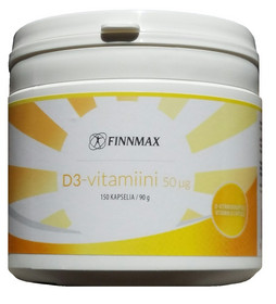 D3-vitamiini 50 µg 150kaps