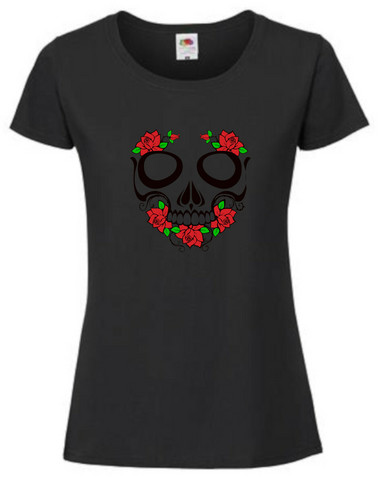 Skull with Roses ♀