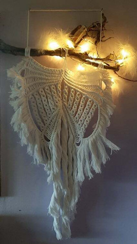 Makrame, Enkelisiivet