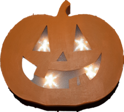 Halloween kurpitsa valolla 2