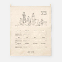 RED VELVET - 2021 CANVAS DRAWING CALENDAR