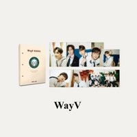 WAYV - 2021 BACK TO SCHOOL KIT - HARD COVER POSTCARD BOOK