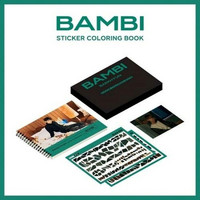 BAEKHYUN - STICKER COLORING BOOK - BAMBI