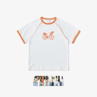 SEVENTEEN - SVT IN CARAT LAND - BIKE PRINT T-SHIRT (WHITE)