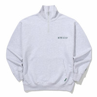 BTS - IN THE SOOP - HALF ZIP SWEATSHIRT (MELANGE GREY)