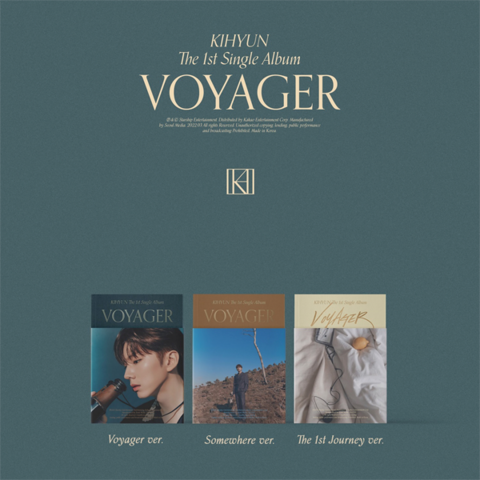 KIHYUN - VOYAGER (1ST SINGLE ALBUM)