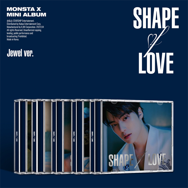 MONSTA X - SHAPE of LOVE 11th Mini Album (Special ver.)