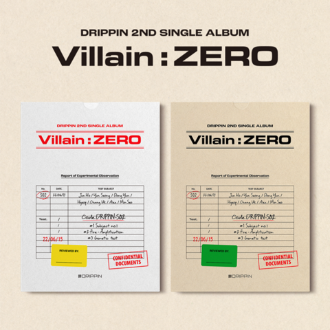 DRIPPIN - VILLAIN: ZERO (2ND SINGLE ALBUM)