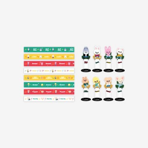STRAY KIDS X SKZOO - THE VICTORY - MASKING TAPE & HOLDER SET