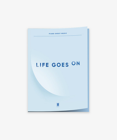 BTS - PIANO SHEET MUSIC - LIFE GOES ON