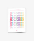 BTS - PIANO SHEET MUSIC - DYNAMITE