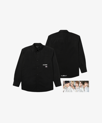 TOMORROW X TOGETHER - ACT:LOVESICK - OVERSIZED SHIRT (BLACK)