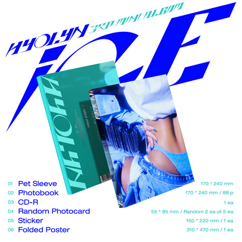 HYOLYN - ICE (3RD MINI ALBUM)