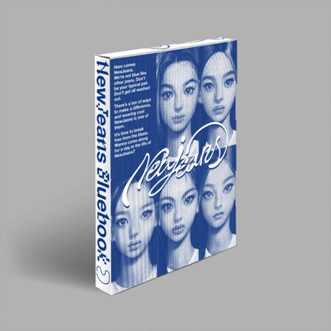 NEWJEANS - NEW JEANS (1ST MINI ALBUM) BLUEBOOK VER.