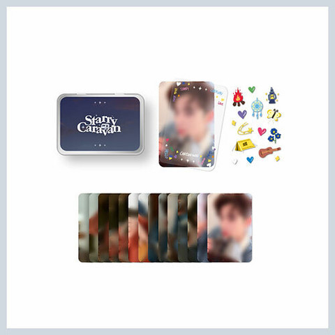 CHA EUN WOO - STARRY CARAVAN MD - TIN CASE PHOTO CARD SET