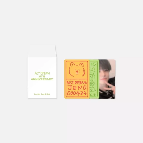 NCT DREAM - 6TH ANNIVERSARY - LUCKY CARD SET