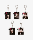 TOMORROW X TOGETHER - GOOD BOY GONE BAD - PHOTO KEYRING (LIGHT GREY) RANDOM