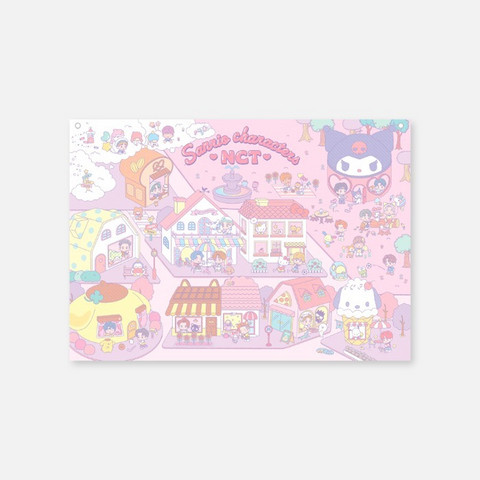 NCT x SANRIO - FABRIC POSTER