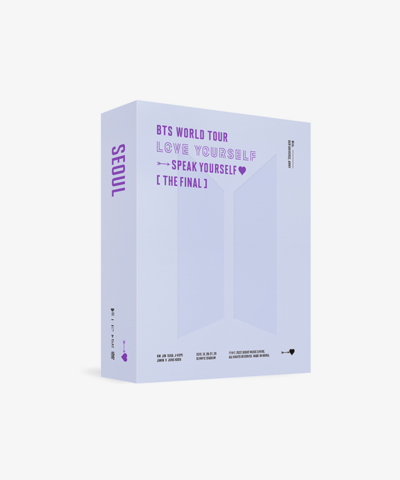 BTS - WORLD TOUR ‘LOVE YOURSELF: SPEAK YOURSELF’ [THE FINAL] DVD