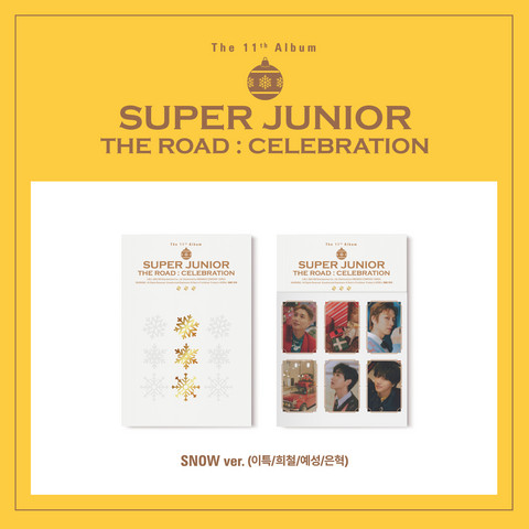 SUPER JUNIOR -  VOL.2 'THE ROAD: CELEBRATION' (11TH ALBUM) SNOW VER.