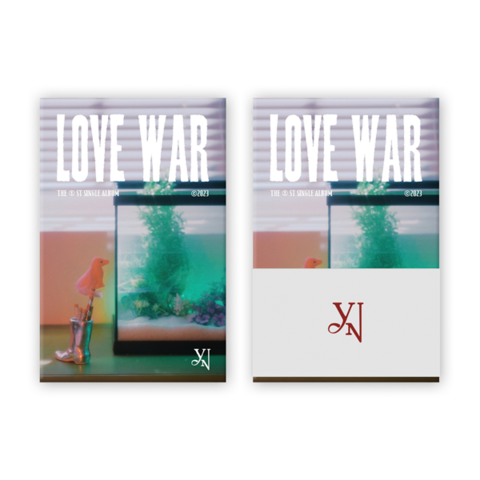 CHOI YENA - LOVE WAR (1ST SINGLE ALBUM) POCA ALBUM