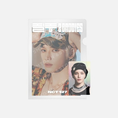 NCT 127 - 2 BADDIES STREET - POSTCARD + HOLOGRAM PHOTO CARD SET B