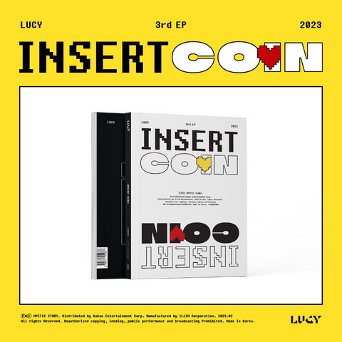 LUCY - INSERT COIN (3RD EP ALBUM)