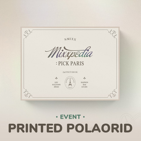 NMIXX - NMIXXPEDIA : PICK PARIS (2ND PHOTOBOOK)