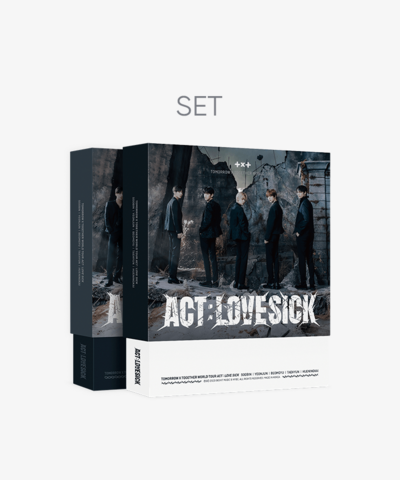 TOMORROW X TOGETHER - WORLD TOUR (ACT : LOVE SICK) IN SEOUL - DIGITAL CODE & DVD SET
