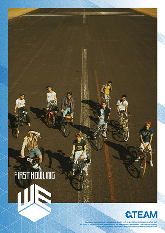 &TEAM - FIRST HOWLING: WE (JAPAN 2ND MINI ALBUM) LIMITED EDITION / TYPE A