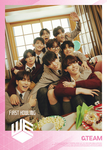 &TEAM - FIRST HOWLING: WE (JAPAN 2ND MINI ALBUM) LIMITED EDITION / TYPE B