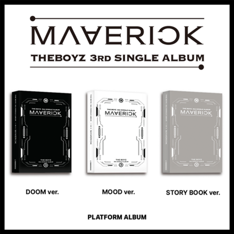 THE BOYZ - MAVERICK (3RD SINGLE ALBUM) PLATFORM VER.