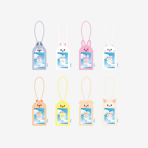 STRAY KIDS - PILOT: FOR 5 STAR - SKZOO CARRIER NAMETAG SET