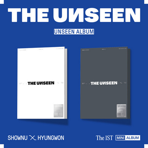 SHOWNU X HYUNGWON - THE UNSEEN (1ST MINI ALBUM) UNSEEN ALBUM