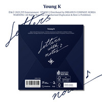 YOUNG K - LETTERS WITH NOTES (1ST ALBUM) DIGIPACK VER.