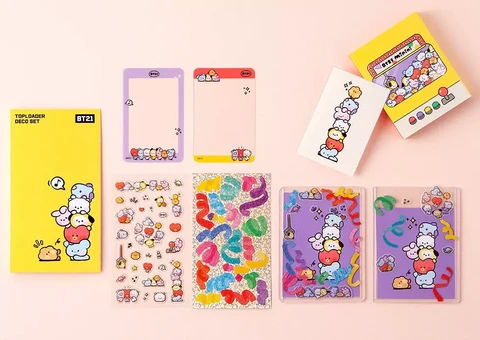 BT21 - MININI - TOPLOADER DECO SET