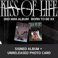 [NIMMAROITU] KISS OF LIFE - BORN TO BE XX (2ND MINI ALBUM) SATUNNAINEN VERSIO.