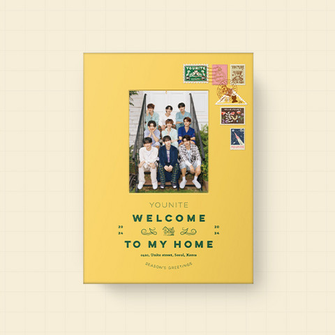 [PHOTOCARD] YOUNITE - WELCOME TO MY HOME - 2024 SEASON'S GREETINGS