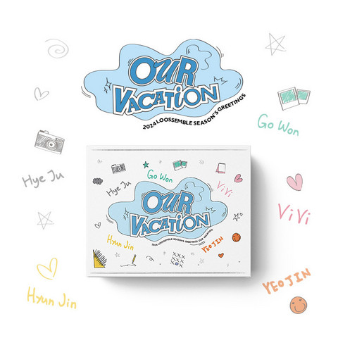 [PHOTOCARD] LOOSSEMBLE - OUR VACATION - 2024 SEASON'S GREETINGS