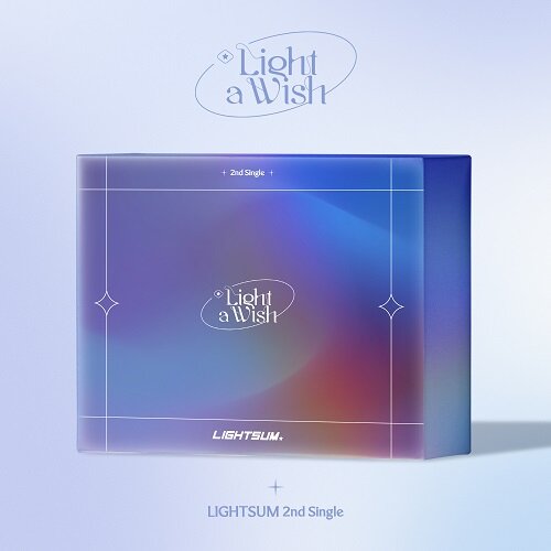 【新品未開封】Lightsum / Light a Wish LIGHTSUM LIGHT A WISH 2ND SINGLE ALBUM | 2 ALBUMS SET - Kpop USA