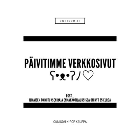 PÄIVITIMME VERKKOSIVUT