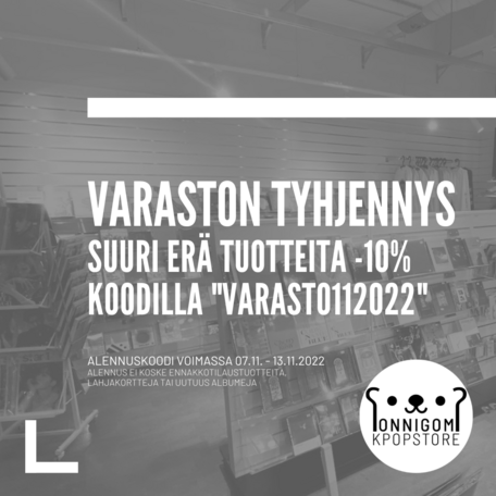 VARASTON TYHJENNYS