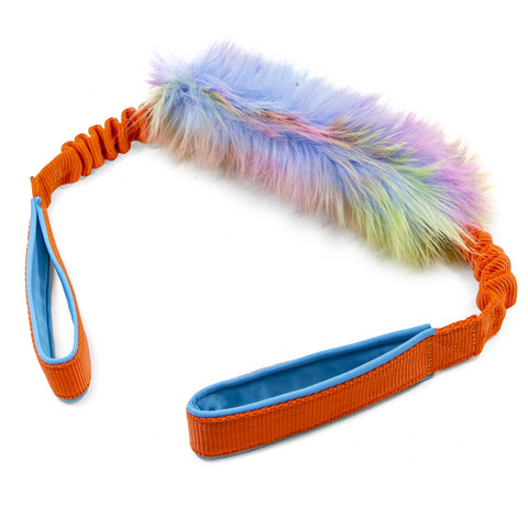 Zayma Faux Fur Bungee Two Handles